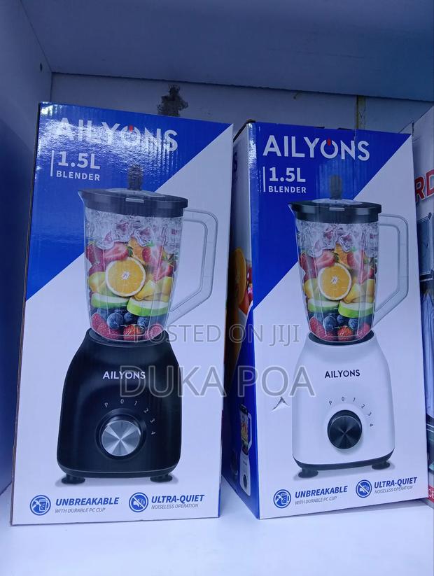 Blender Ailyons 2 in 1 Blender With Grinder 1.5litres
