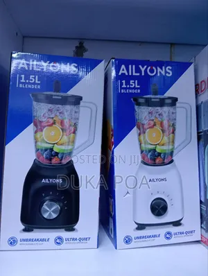 Blender Ailyons 2 in 1 Blender With Grinder 1.5litres