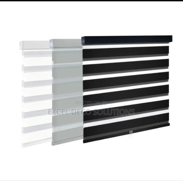 Classic Striped Zebra Roller Blind - main view