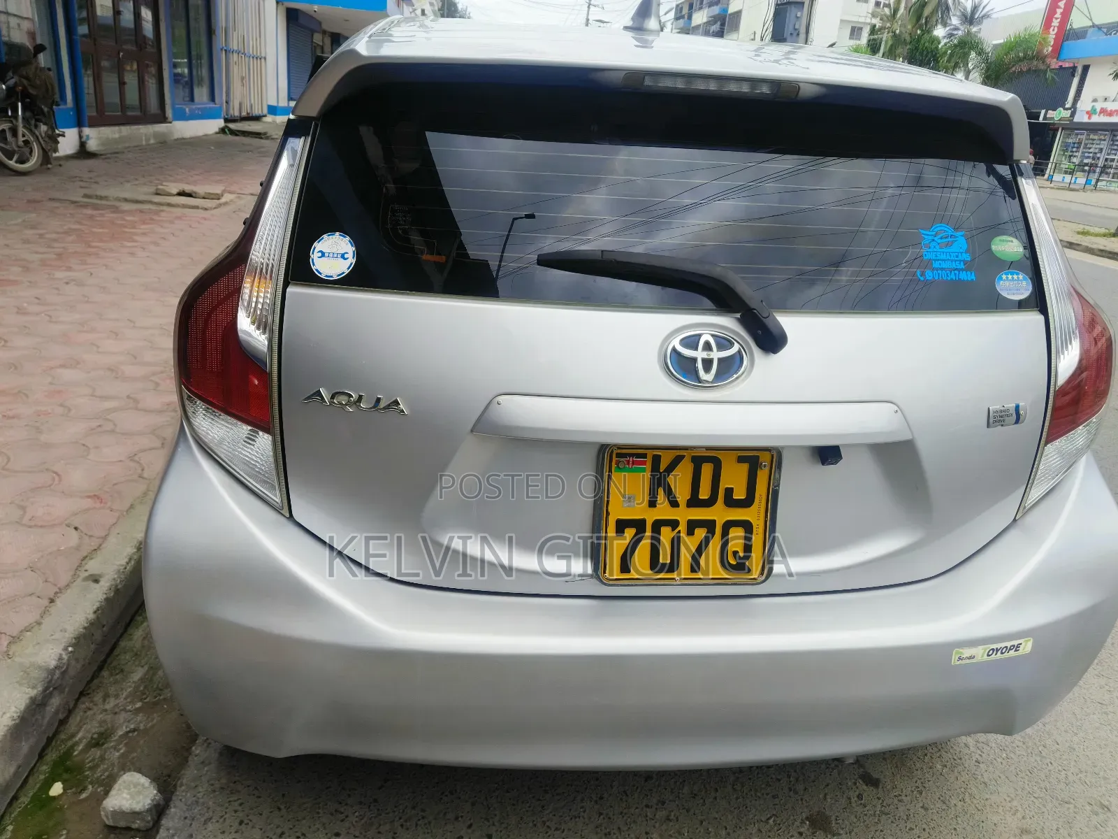 Toyota Aqua 2015 Silver