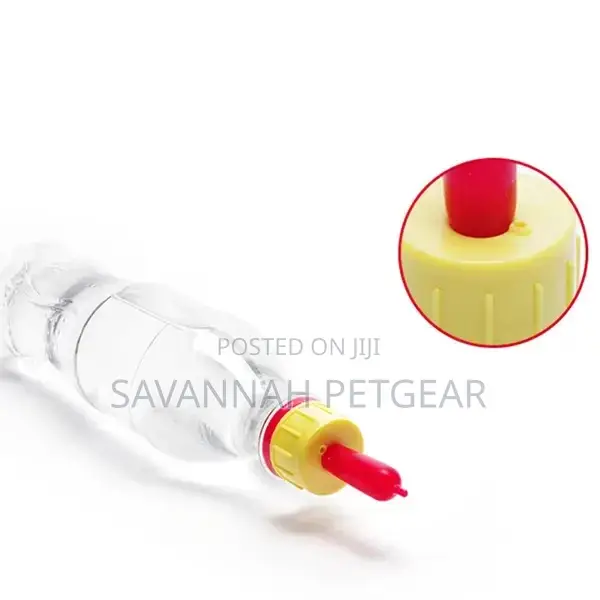 Pet Lamb Teat Feeder Replacement Pacifiers for Newborn Kids - 4 Pieces