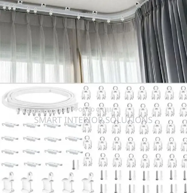 Heavy Duty Bendable Curtain Rail
