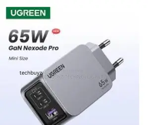 Ugreen Nexode Pro 65w 3-Port Gan Fast Charger Uk Grey+1.5m