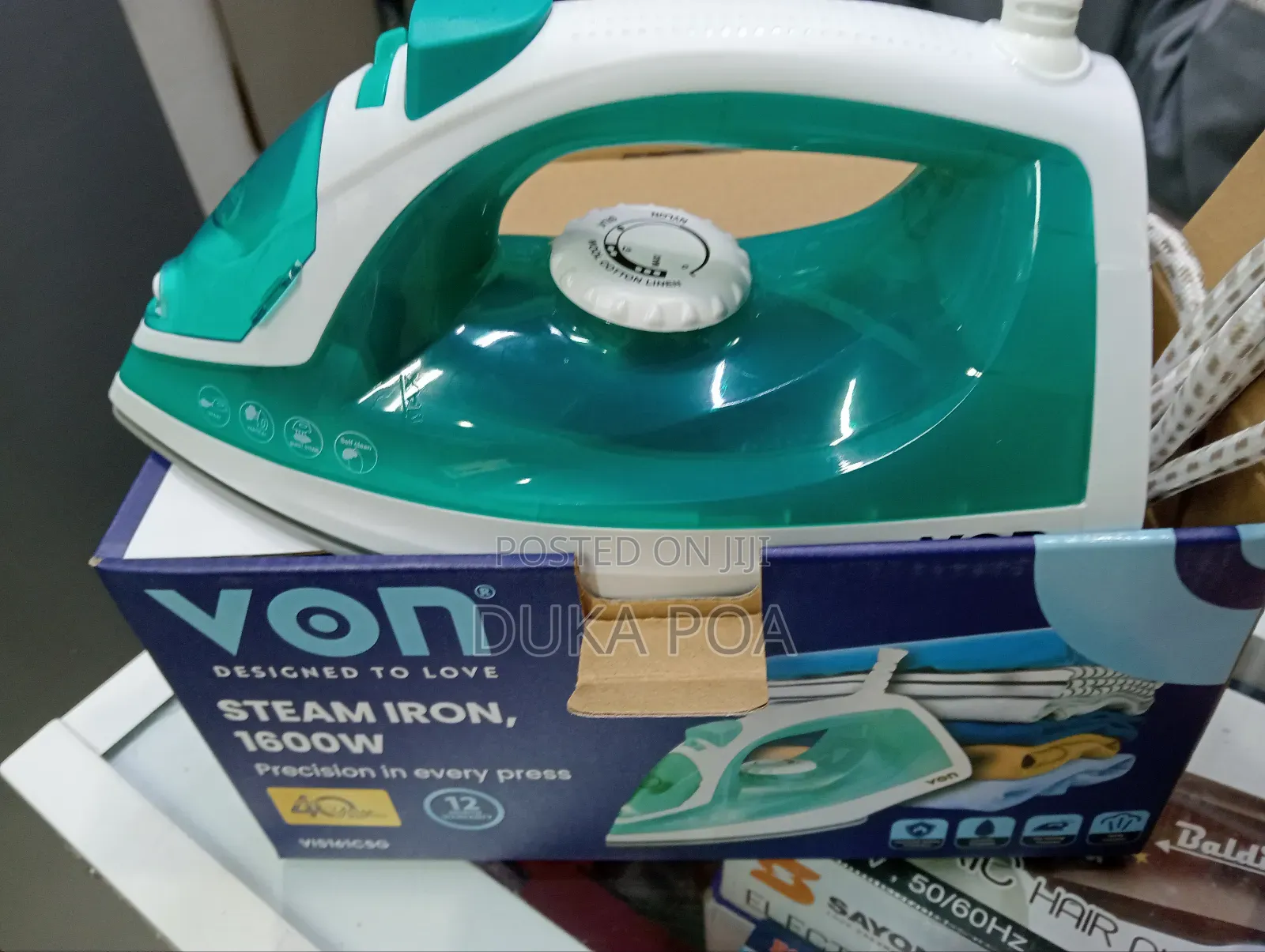 Von Steam Iron 1600w Good Quality Iron
