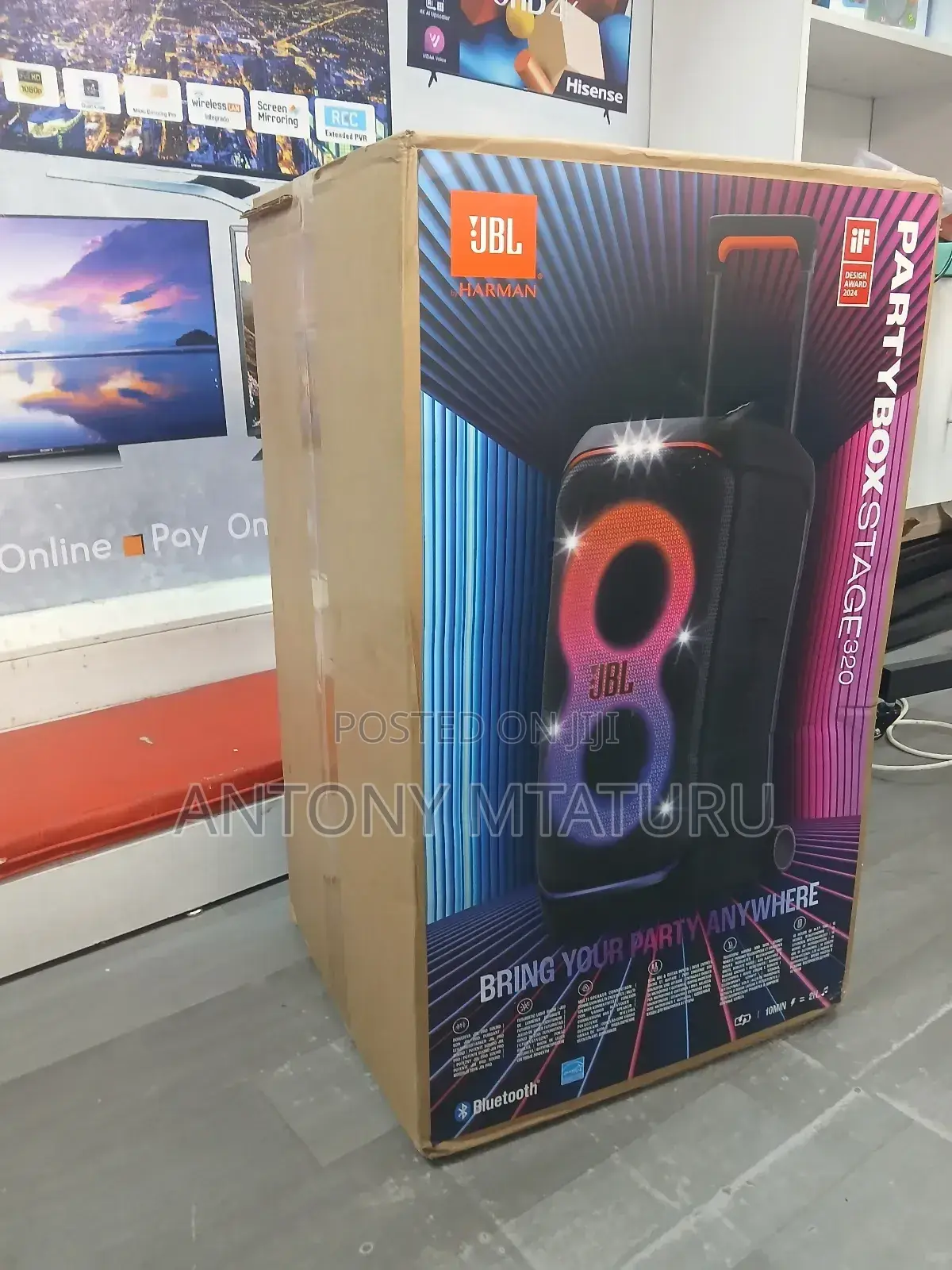 JBL Partybox Stage 320 Portable Speaker