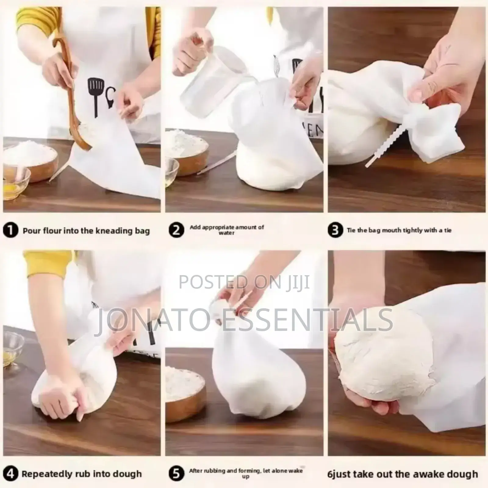 Silicone Dough Kneading Bag for Chapati and Mandazi Mixers