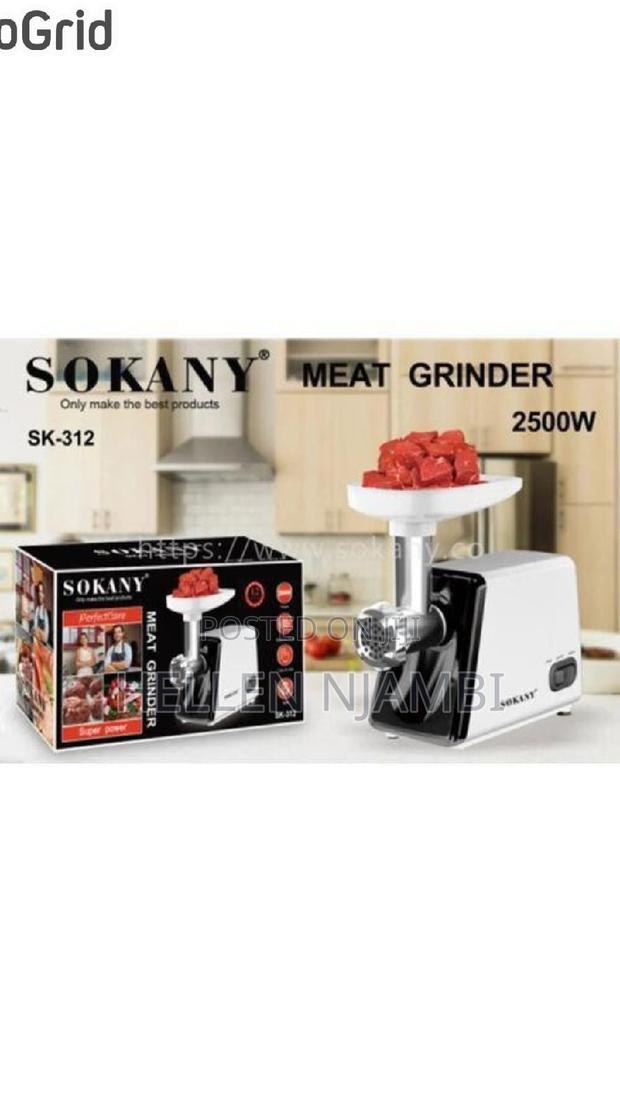 Sokany Electric Meat Mincer 2500watts - main view