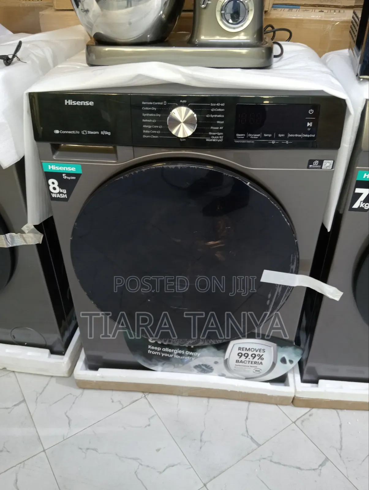 Hisense Washer 8kg and 5kg Dryer Front Load Washing Machine