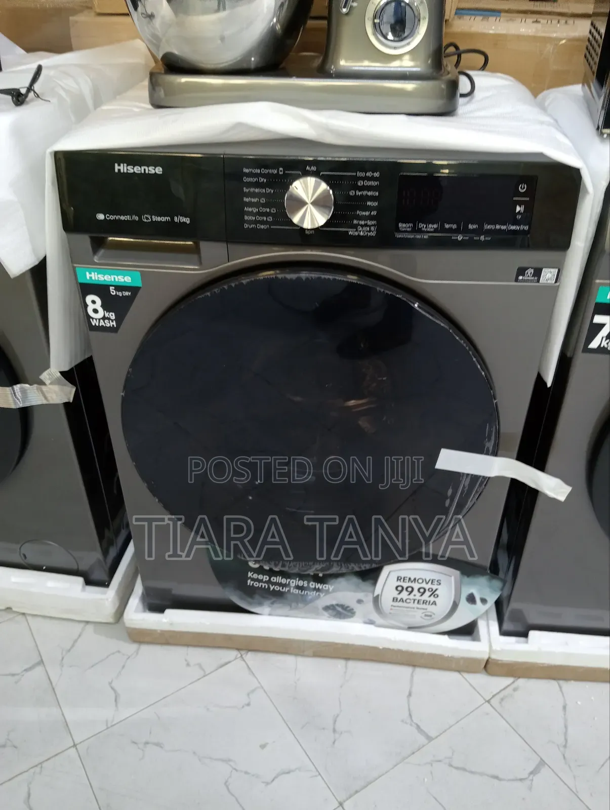 Hisense Washer 8kg and 5kg Dryer Front Load Washing Machine