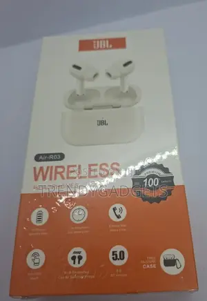 JBL Air-R03 Bluetooth Earbuds – Silicone Charging Case