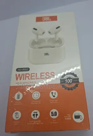 JBL Air-R03 Bluetooth Earbuds – Silicone Charging Case