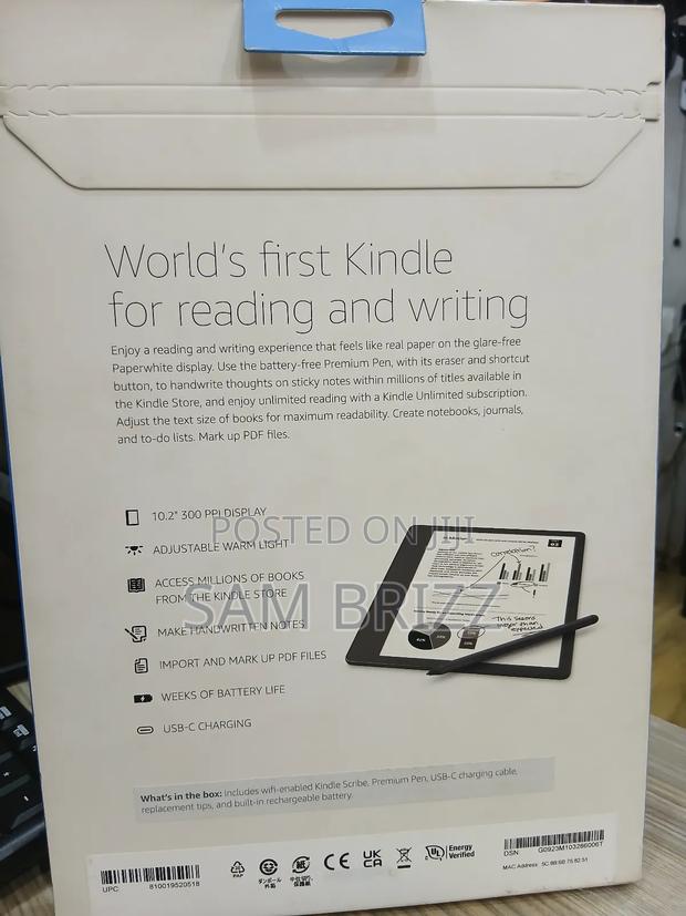 New Amazon Kindle Paperwhite 64 GB Black - thumbnail 2