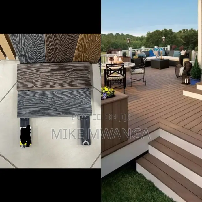 Floor Decking Panels Wood Plastic Composite