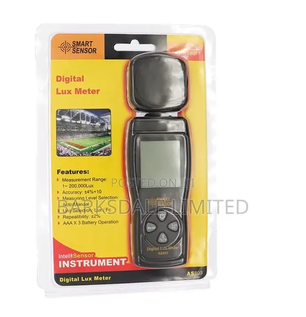 Digital Light Meter Luminance Tester Lux Uv Radiometer