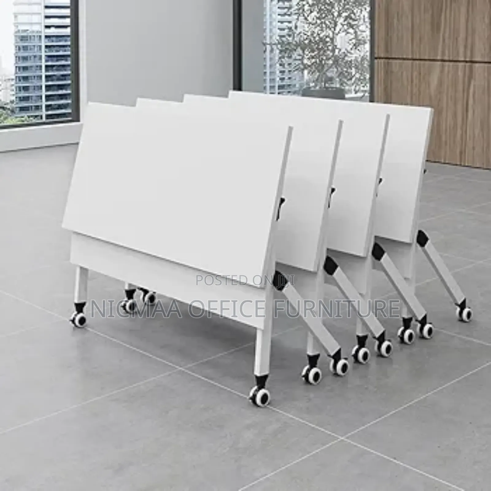 Flip-N-Go Foldable Training Table on Wheels