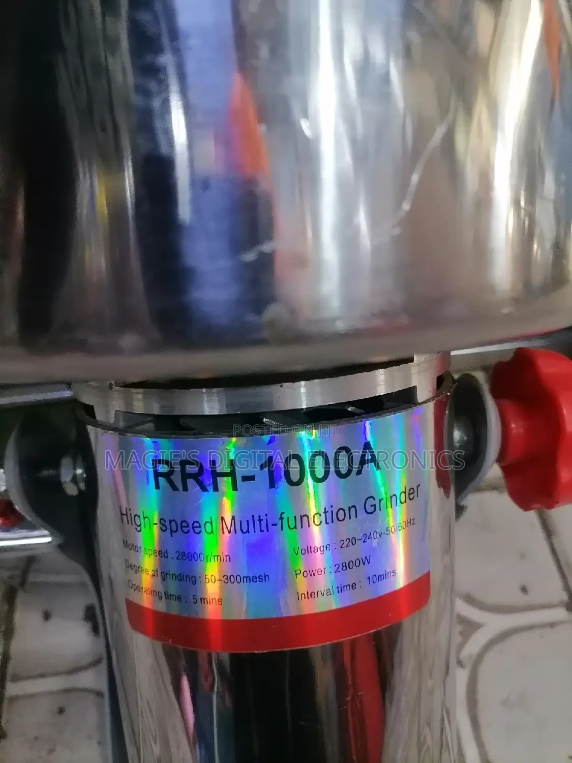 Most Reliable 1000g Spice Grinder