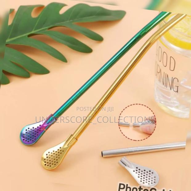 Innovative Design - 3 in 1, Straw, Stirring Spoon - main view