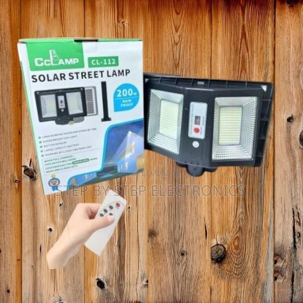 High Brightness Cclamp 200w Watts Led Solar Street Light - thumbnail 2