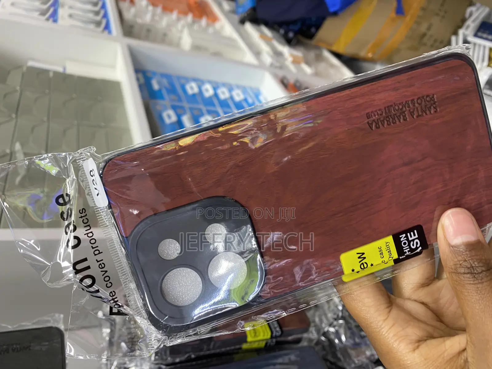 Shionury Back Cover for Vivo Y28 With Silicone Boarders