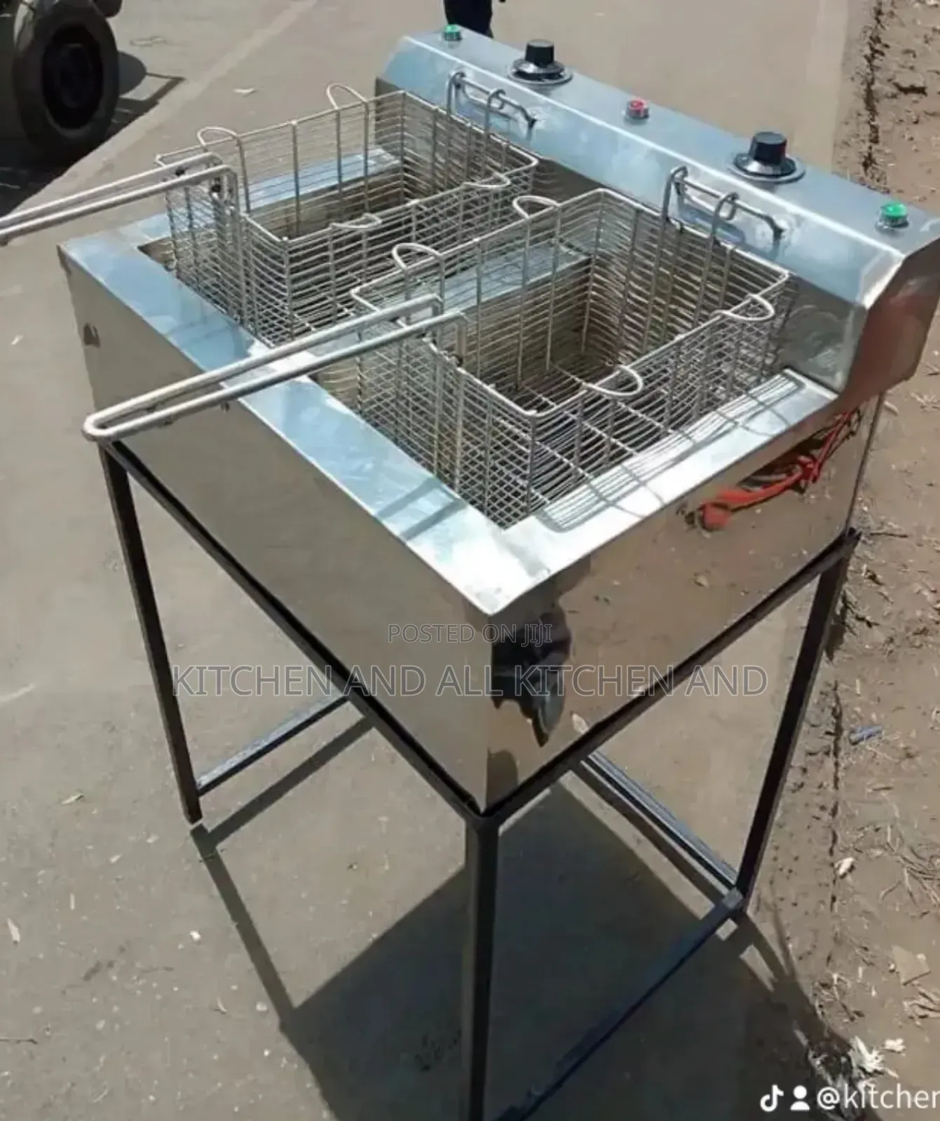 Long Lasting Stainless Steel Chips Fryer