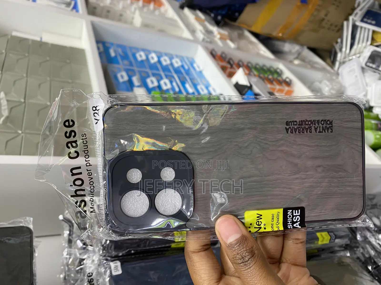 Onury Back Cover for Vivo Y28 With Siliconer Bumper