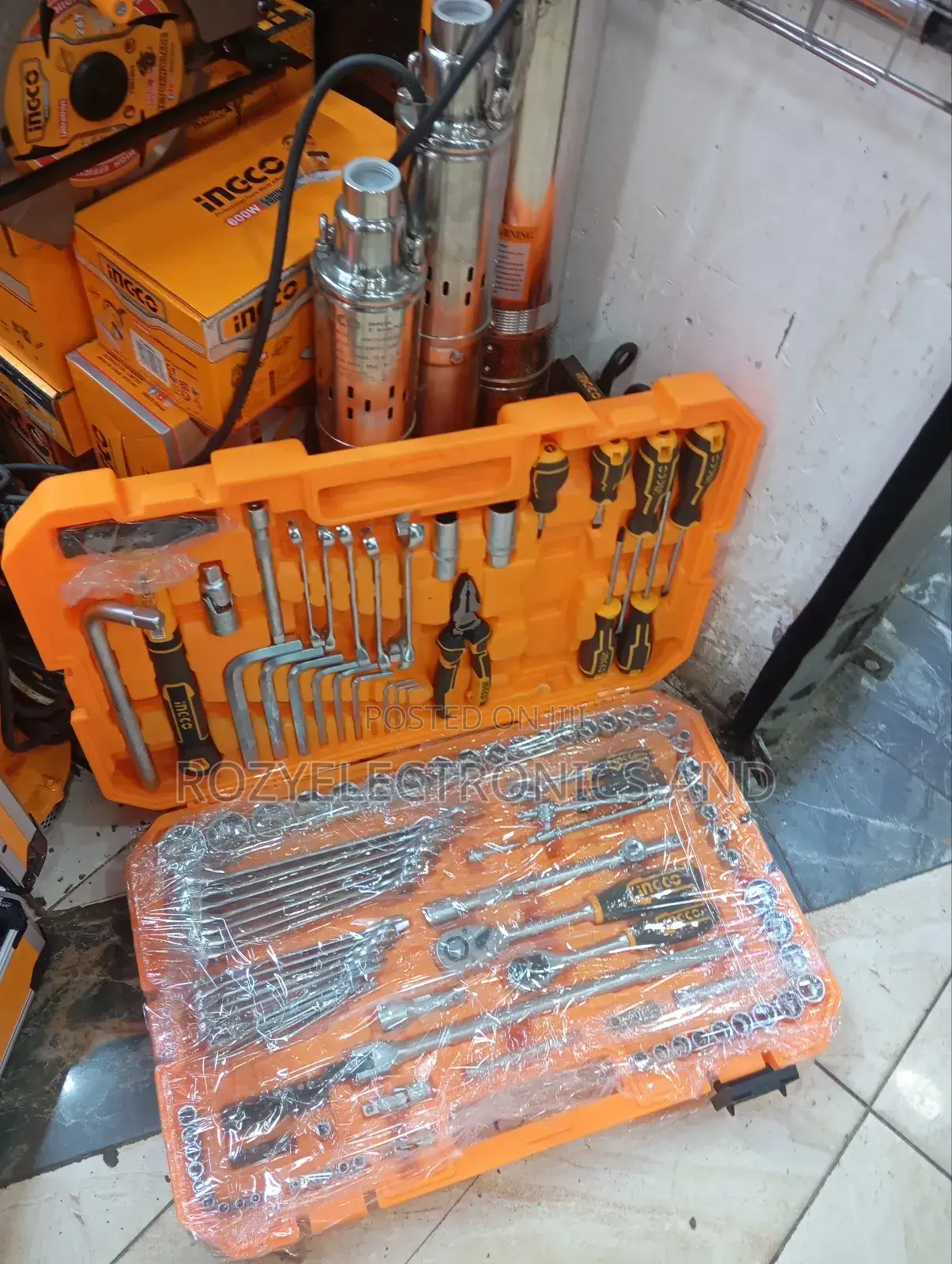 142 Piece Tools Ingco