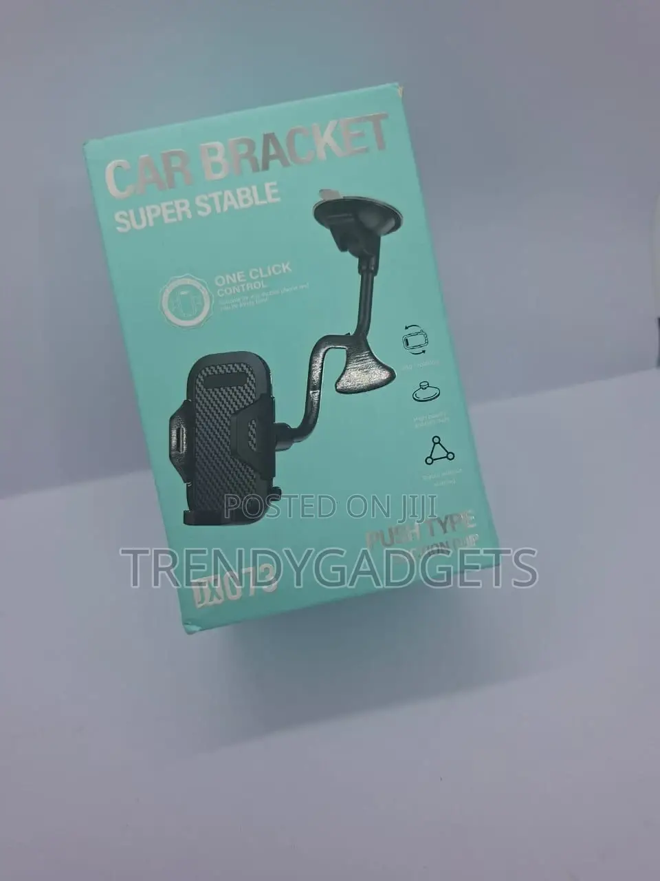 Jx073 Phone Bracket – One Touch Lock for Car Dashboard