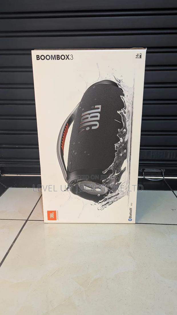 JBL Boombox 3 Waterproof Portable Bluetooth Speaker
