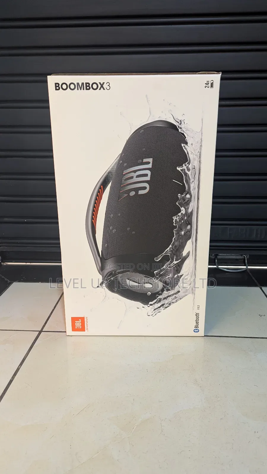 JBL Boombox 3 Waterproof Portable Bluetooth Speaker