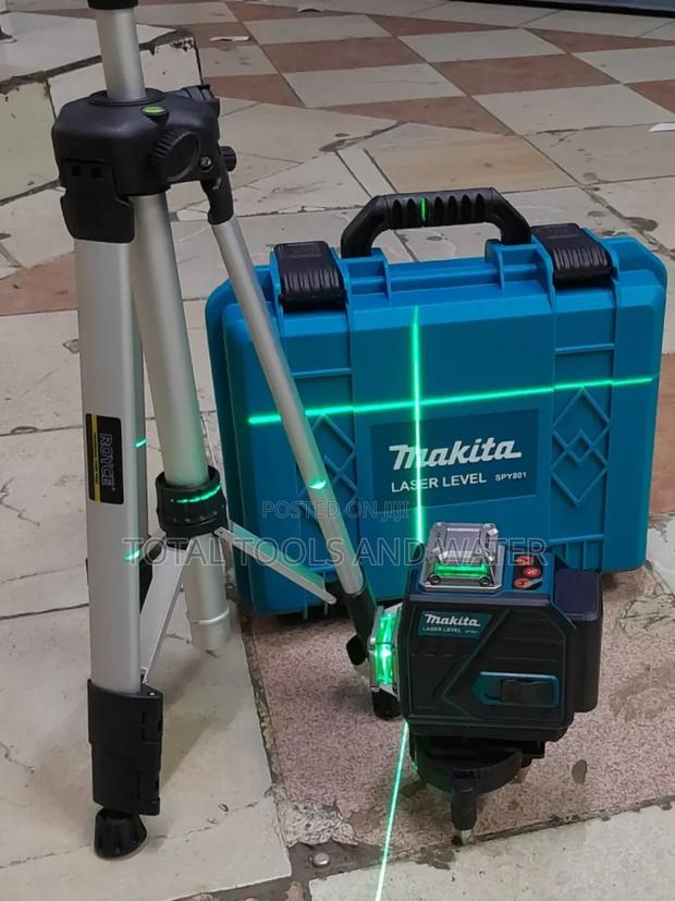 Makita Laser Level Machine 360° 60m Range and Tripod Stand