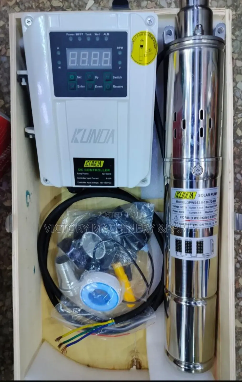 Solar Pump 600wtts 130m Head