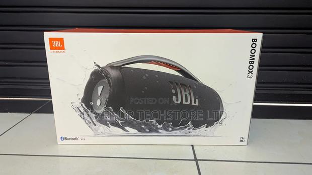 JBL Boombox 3 Portable Speaker 180w – Black