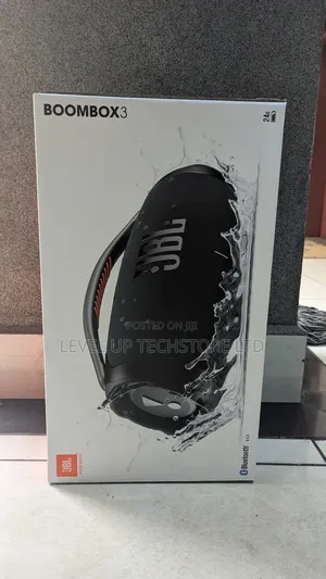 JBL Boombox 3 Portable Wireless Home Audio Speaker - Black