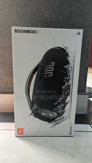 JBL Boombox 3 Portable Wireless Home Audio Speaker - Black