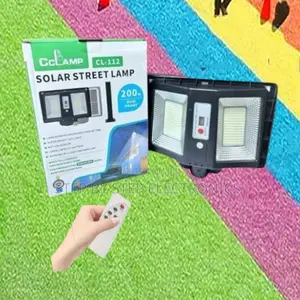 Remote Controlled Cclamp 200w Watts Led Solar Street Light