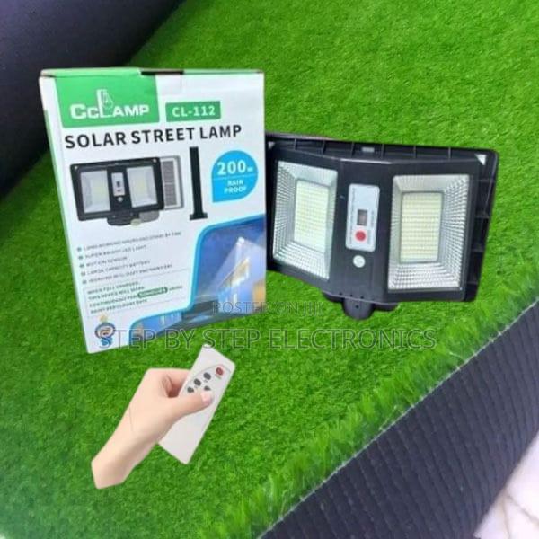 Easy Installation Cclamp 200w Watts Led Solar Street Light
