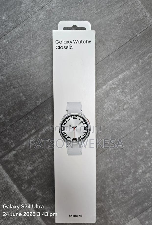 Samsung Galaxy Watch 6 Classic 47mm Silver - thumbnail 2