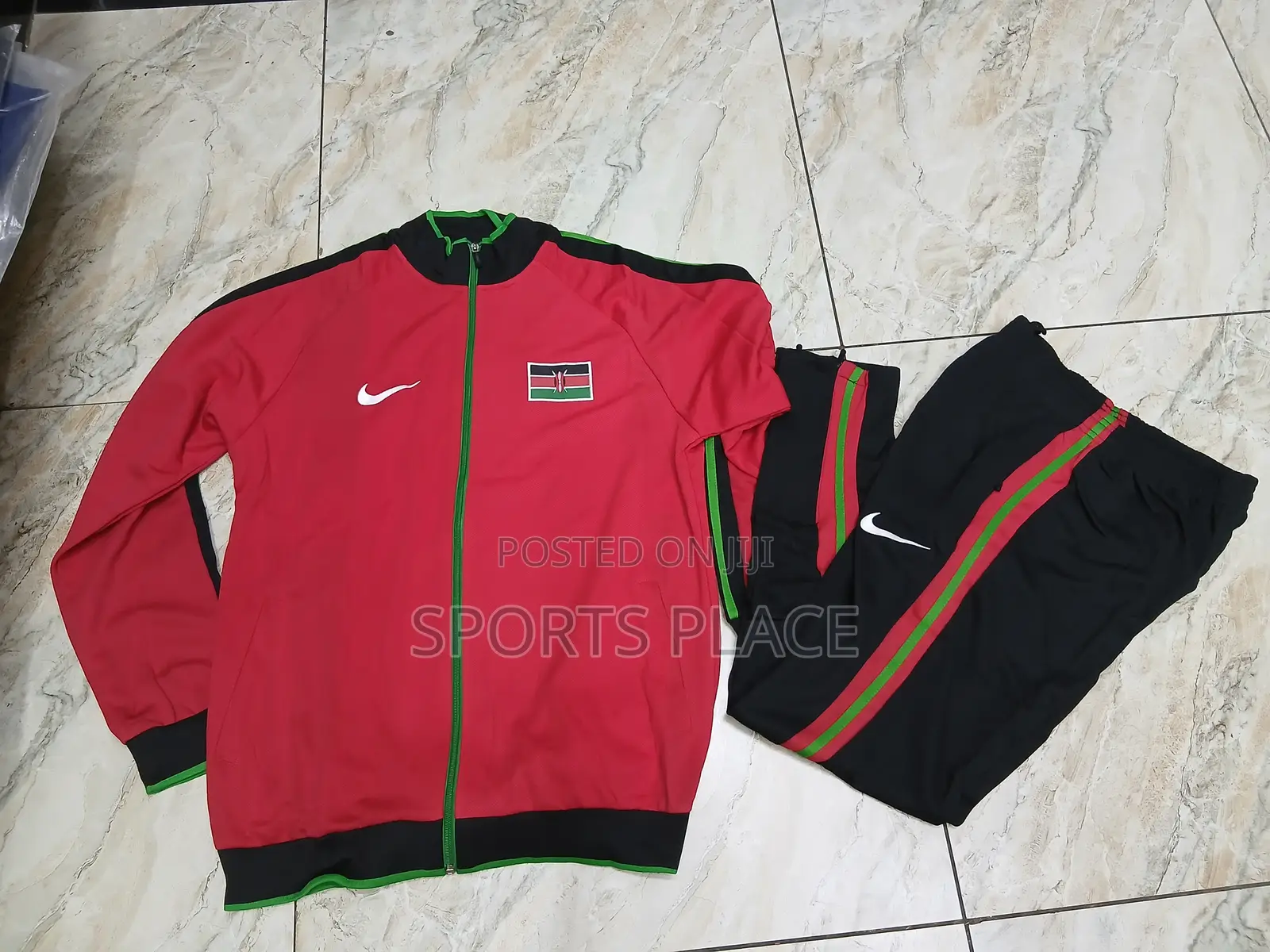 Kenya Stylish National Team Tracksuit Red