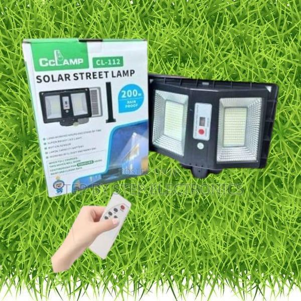 Aluminium Casing Cclamp 200w Watts Led Solar Street Light - main view