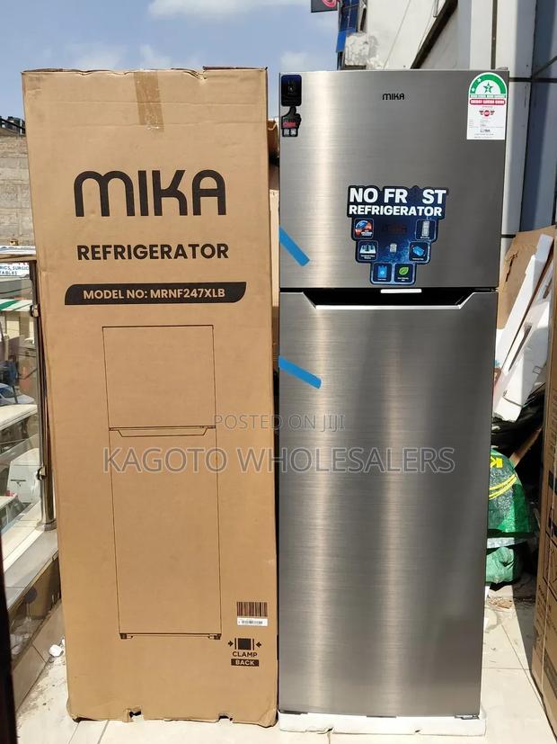 Mika 247litres Fridge 2 Door Top Mount Freezer No Frost