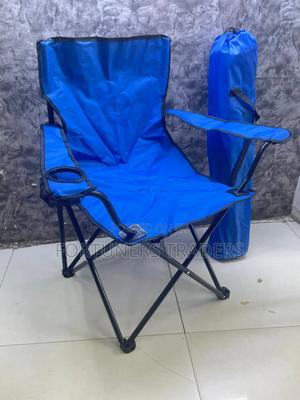Portable and Foldable Camping Chair With Arms - main view