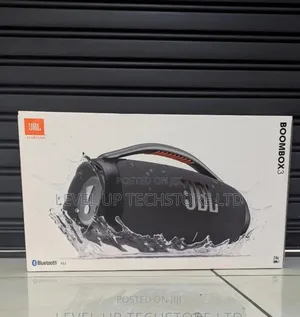 JBL Boombox 3 Portable Speaker 180w – Black