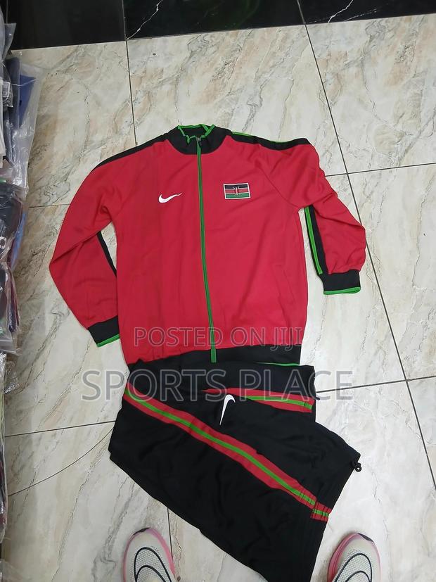 Kenya Stylish National Team Tracksuit Red