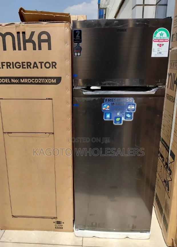 Mika Refrigerato/R Mika 211litres Double Door Fridge - main view