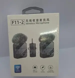 F11-2 Wireless Mic – Compatible With Android, iPhone, Aux