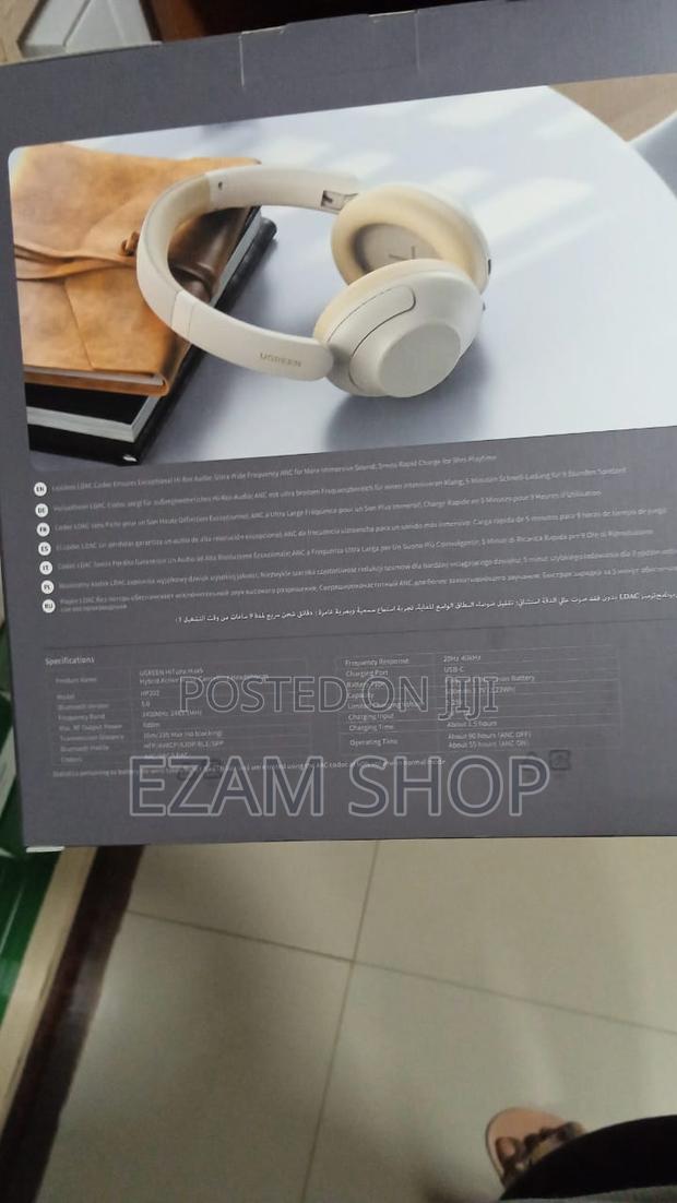 Ugreen Hitune Max5 Hybrid Active Noise-Cancelling Headphones - thumbnail 4