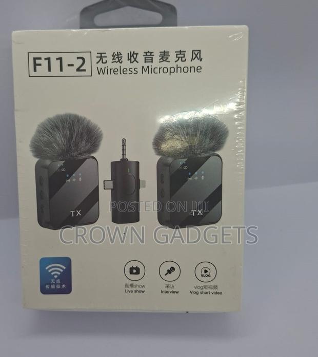 F11-2 Clip Mic – Wireless Audio for Vlogs Interviews - thumbnail 2