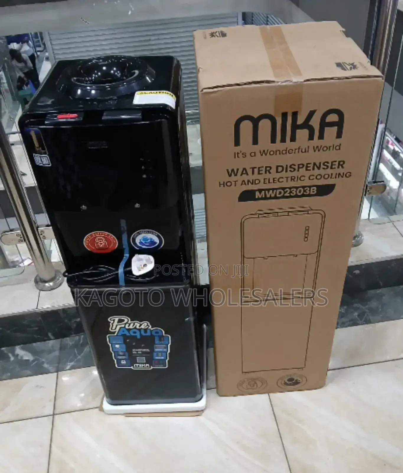 Hot and Cold Mika Water Dispenser