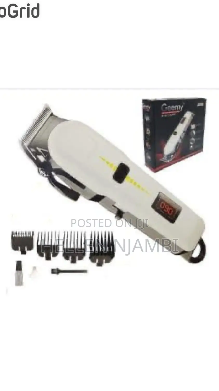 Cordless Rechargeable Geemy Shaver
