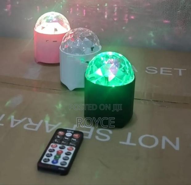 Rechargeable Bluetooth Speaker With Light - main view